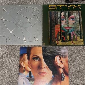 Styx Vinyl Record Collection